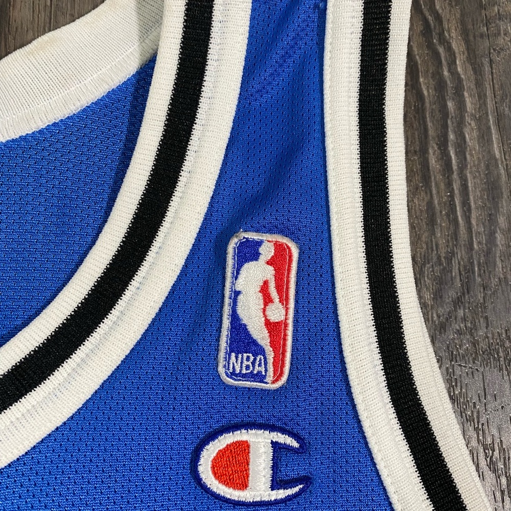 Vintage NBA Orlando Magic Penny Hardaway #1 Champion Jersey - Picture 3 of 6